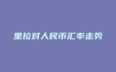 里拉对人民币汇率走势